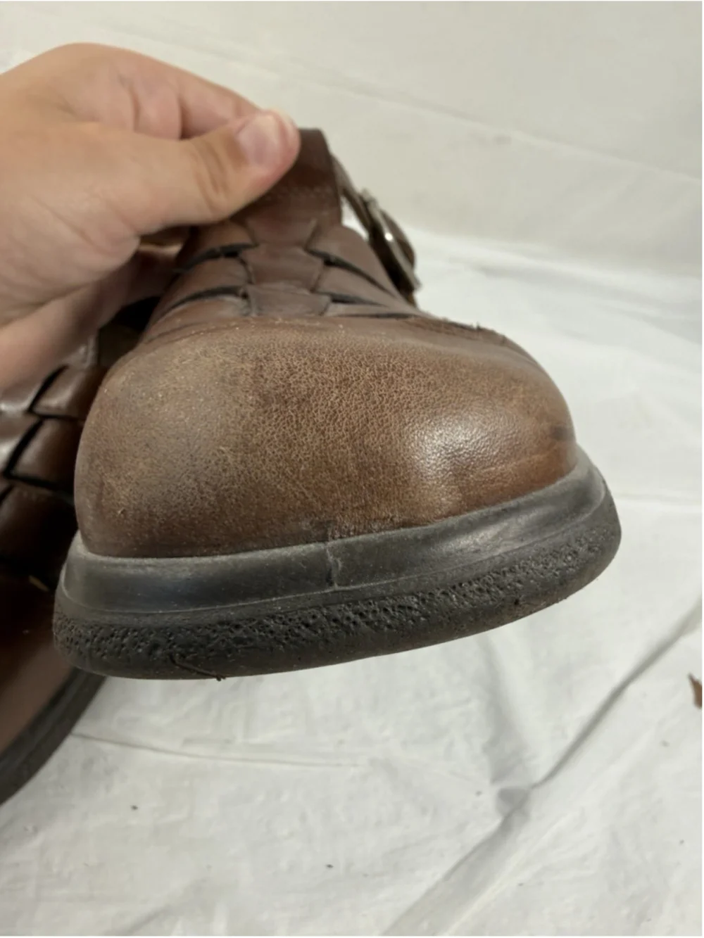 ECCO Women's Brown Leather Casual Shoes Sz 40